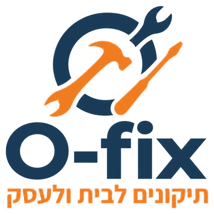 לוגו O-fix – תיקונים לבית ולעסק